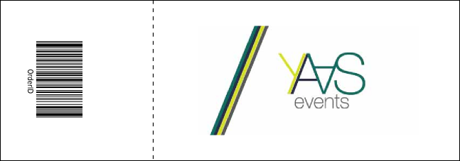 Red Raffle Ticket Product Back