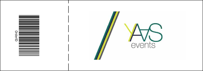 Year Classic Green General Admission Ticket Product Back