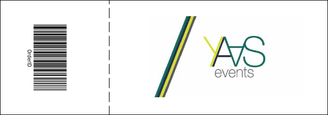 Jazz Event Ticket Product Back