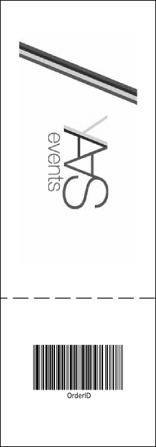 Baseball General Admission Ticket 001 Product Back