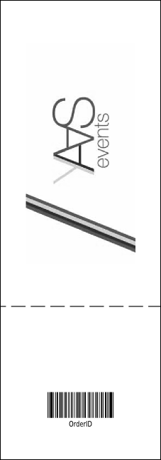 Hockey General Admission Ticket 001 Product Back