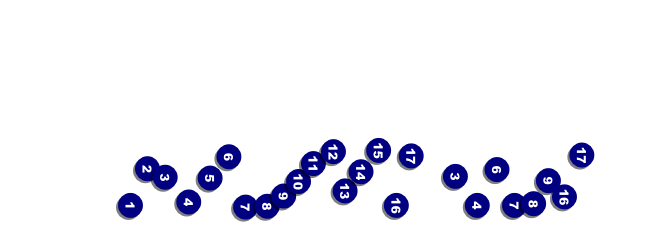 Rugby Event Ticket Front Field Markers