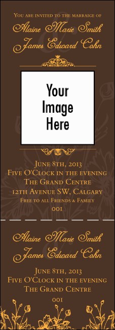 Wedding Classic Event Ticket Product Front