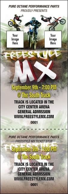 Freestyle MX Event Ticket Product Front