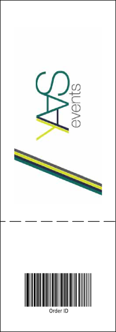 Sports Ticket 005 Product Back