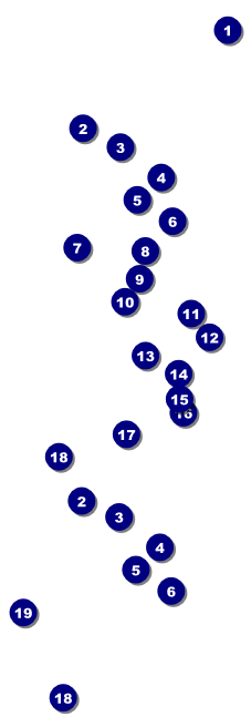 Spaghetti General Admission Ticket Front Field Markers
