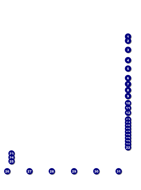 Dinner Dance Flyer Front Field Markers