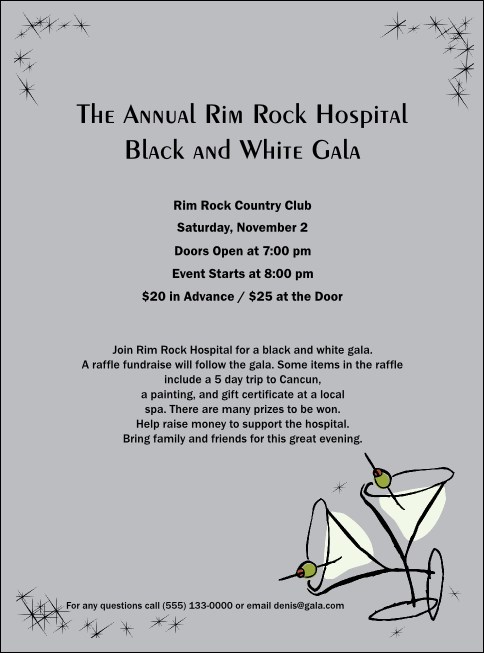 Gala Flyer Product Front