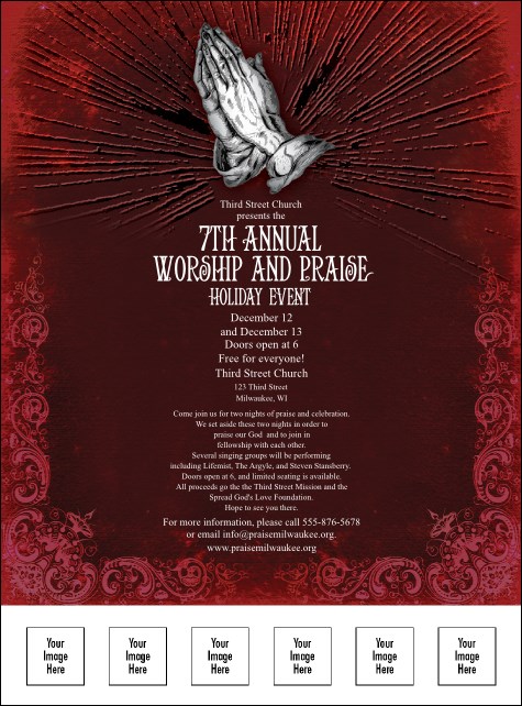 Gospel Flyer Product Front