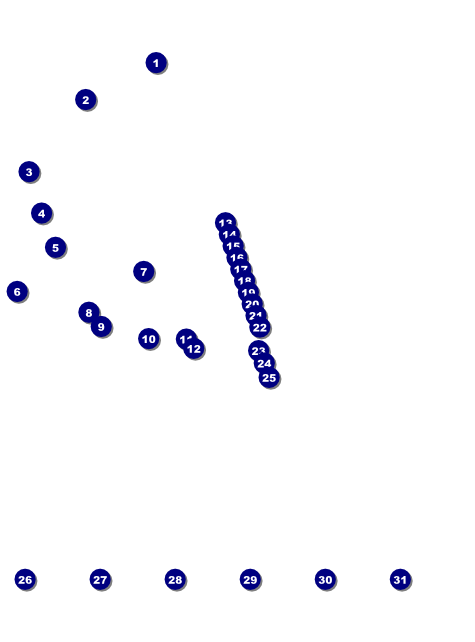 Rock Concert Pink Flyer Front Field Markers