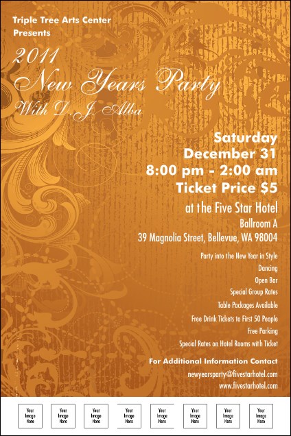 Year Classic Yellow Poster Product Front