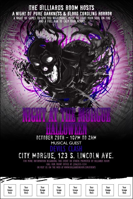 Demon Explosion Image Poster Product Front