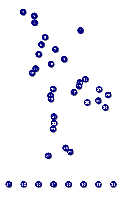 50s Swing Dance Poster Front Field Markers