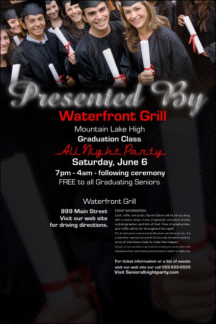 Graduation Diploma Poster Product Front