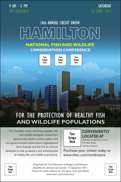 Hamilton Poster Product Front