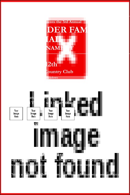 Golf Photo Poster Product Front