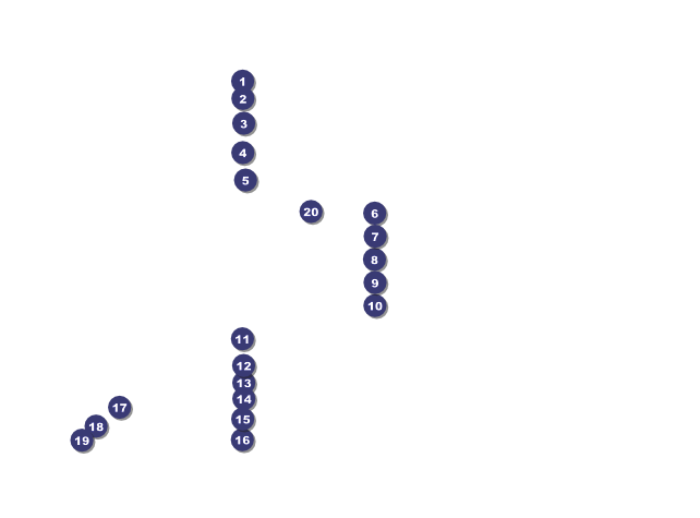 Wedding Flower Motif Image Flyer Front Field Markers