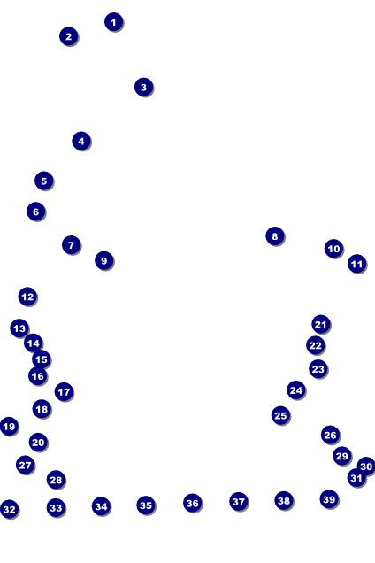 MMA Main Event Logo Poster (Blue) Front Field Markers