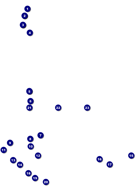 Lotus Flower Logo Flyer Front Field Markers