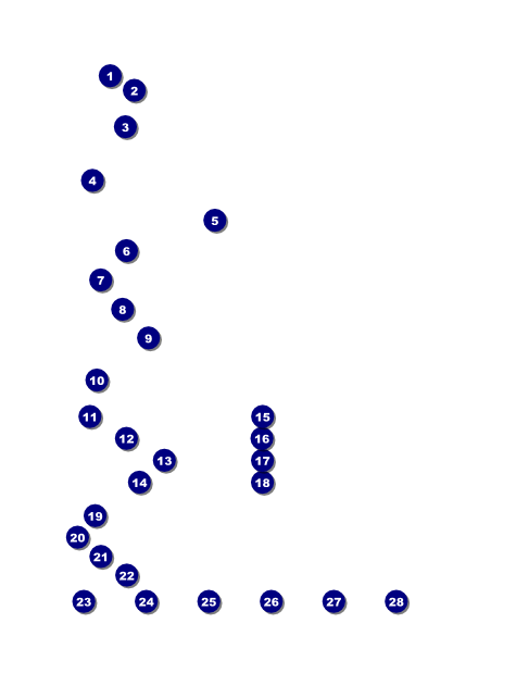 Galaxy Hip Hop Black and White Flyer Front Field Markers