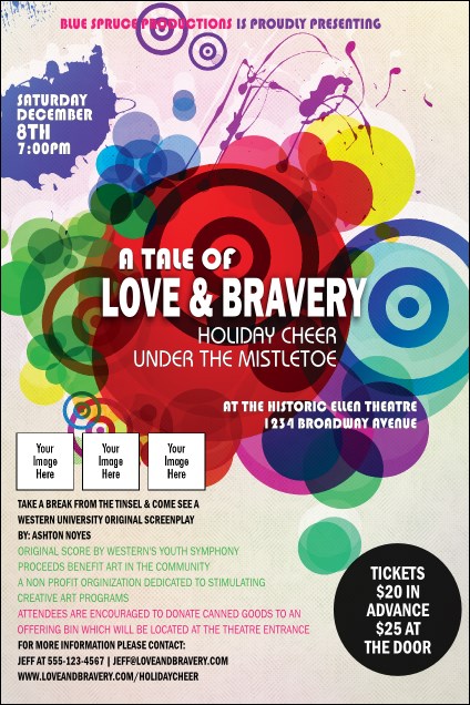 Colour Circles Poster Product Front