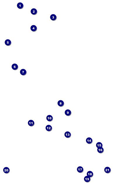 Dance Silhouette Poster Front Field Markers