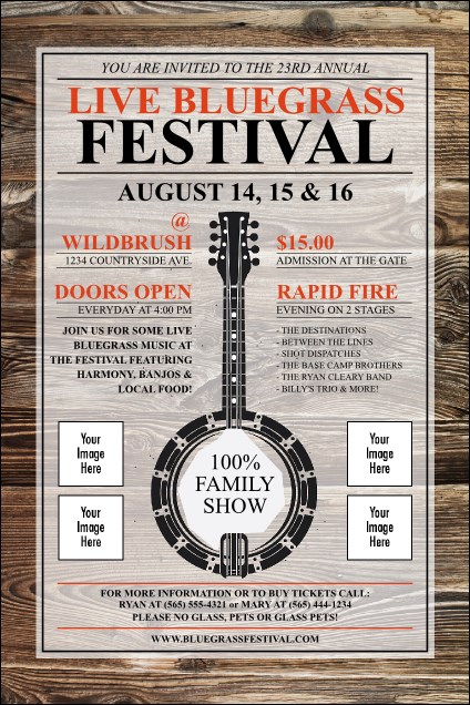 Banjo Poster Product Front