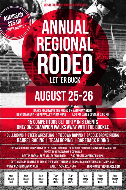 Modern Rodeo Poster Product Front
