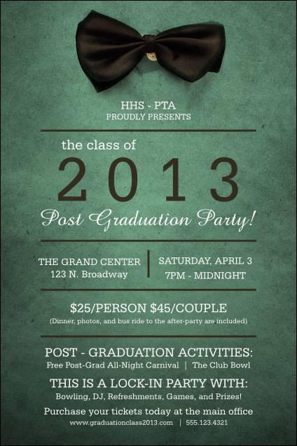 Bow Tie Poster Product Front