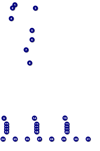 Hippie Logo Poster Front Field Markers