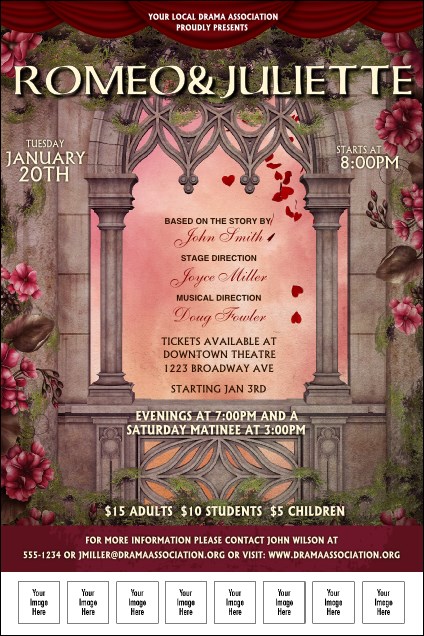 Romeo and Juliet Logo Poster Product Front