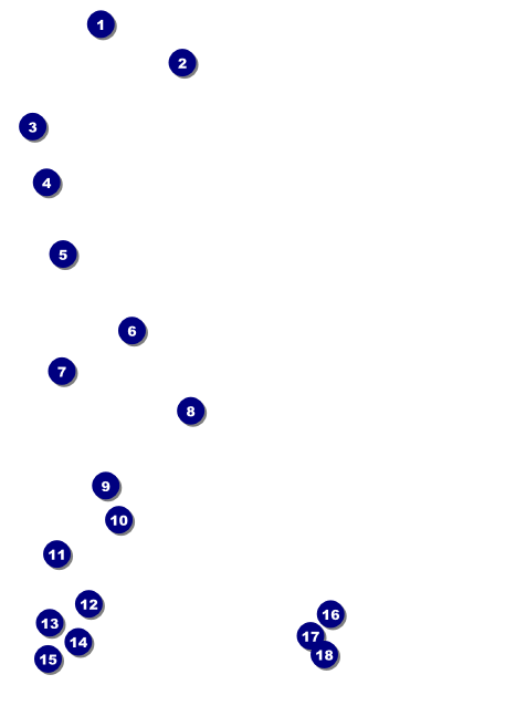 Retro Chalkboard Invitation Front Field Markers