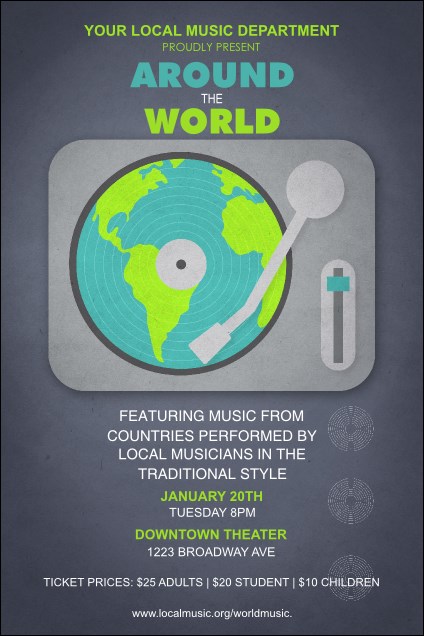 World Music Poster