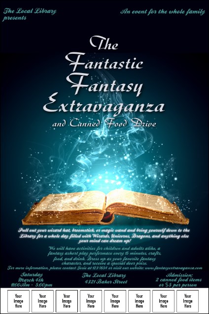 Fantasy Logo Poster Product Front