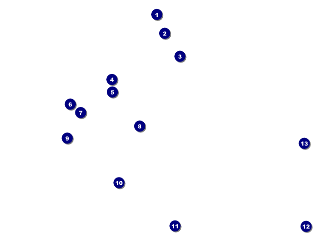 2012 Retro Rainbow Invitation Front Field Markers