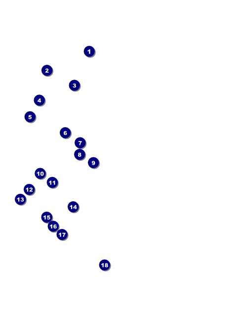 2012 Gala Plaid Green Invitation Front Field Markers