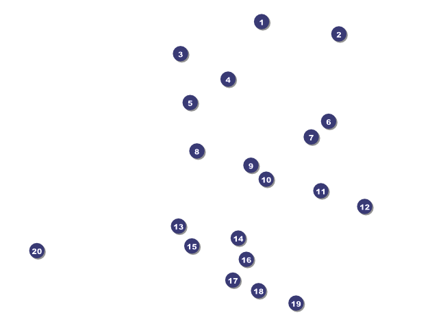 Red Ribbon Invitation Front Field Markers