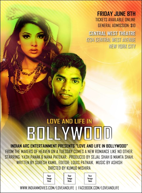 Bollywood Invitation Product Front
