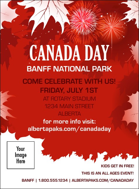 Canada Day Invitation Product Front