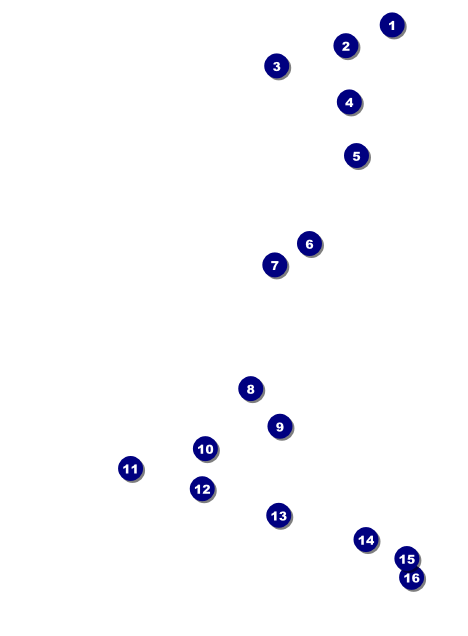 Dance Silhouette Invitation Front Field Markers