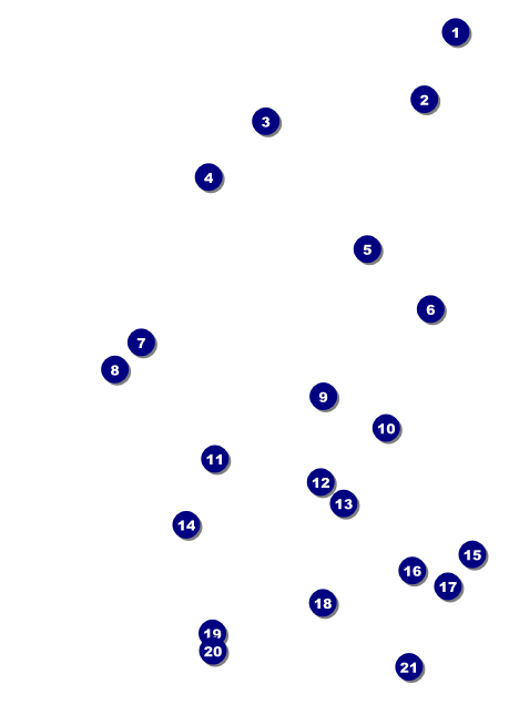 Clouds Invitation Front Field Markers