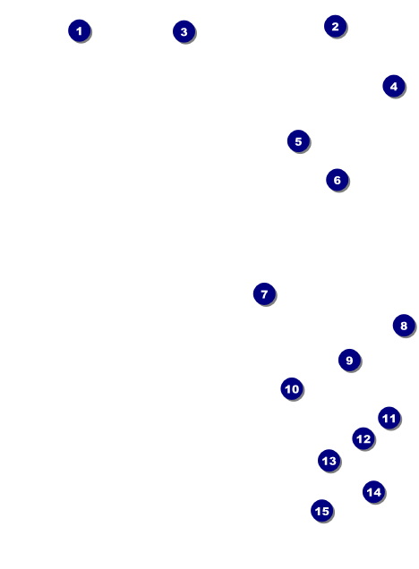 Alternative Music Invitation Front Field Markers