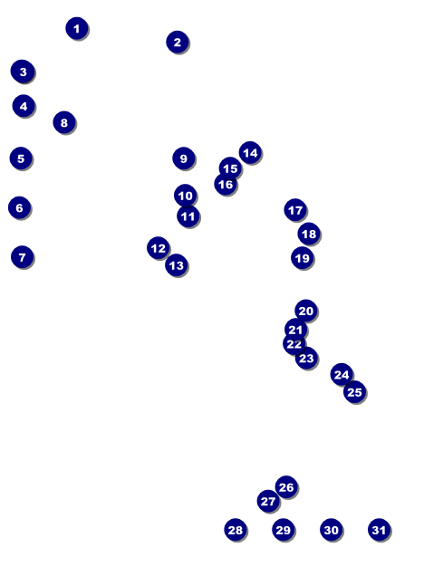 Fundraiser Tree Invitation Front Field Markers