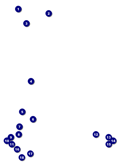 Birthday Party Green Invitation Front Field Markers