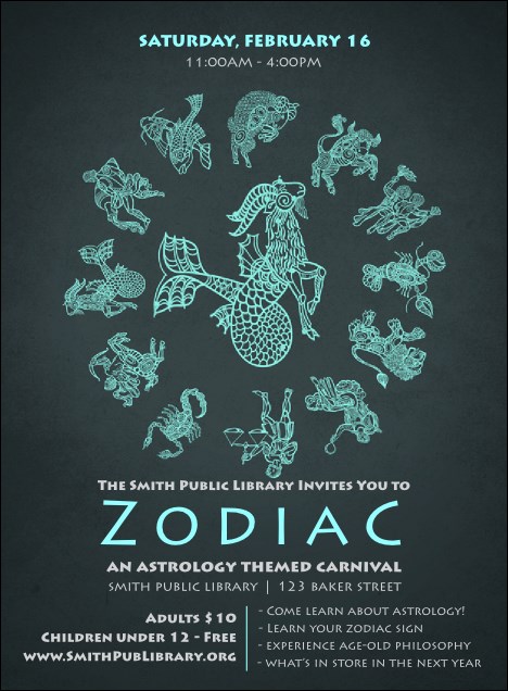 Zodiac Invitation