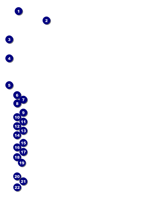 Recycling Symbol Invitation Front Field Markers