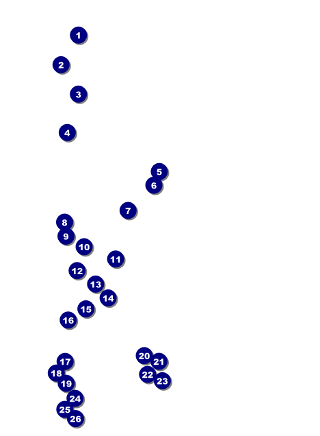 Fall Cut Paper Invitation Front Field Markers