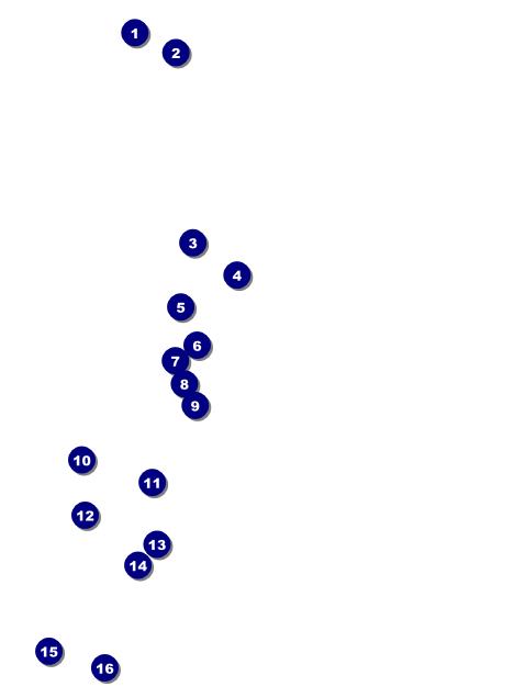 Romeo and Juliet Invitation Front Field Markers