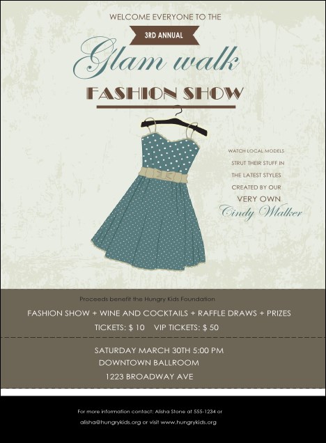 Fashion Show Invitation
