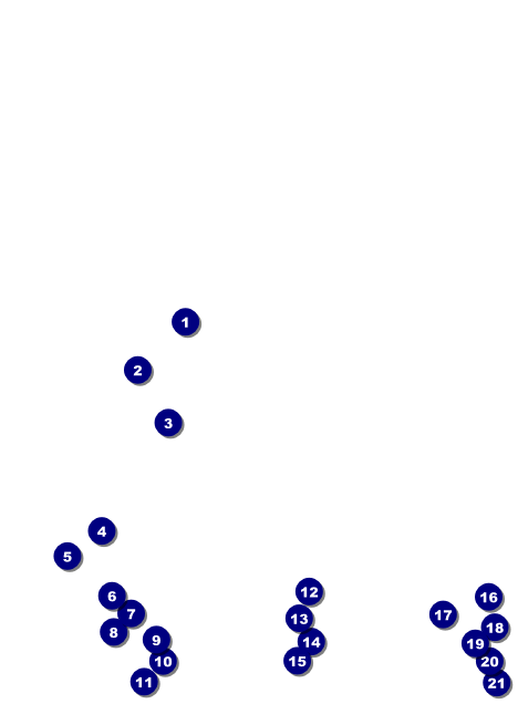 Merry Go Round Invitation Front Field Markers